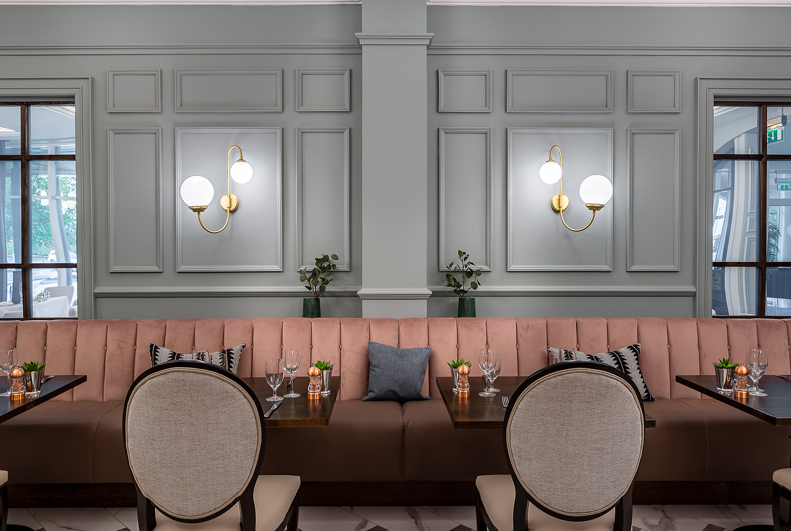 Bespoke Elegant Light Fittings in this Stunning Laois Hotel