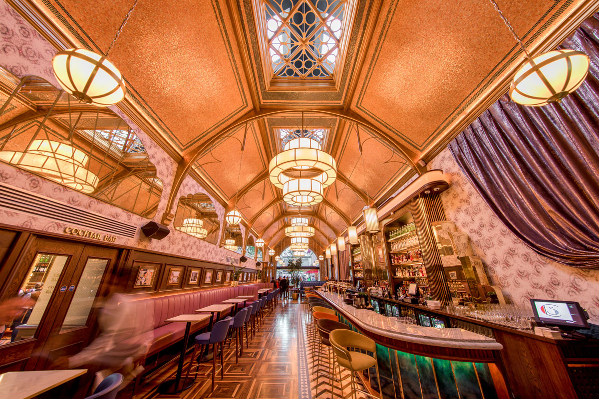 We Manufactured These Bespoke Light Fixtures for Dublin's Iconic Café En Seine