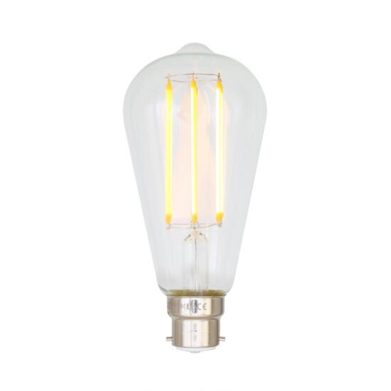 B22 LED Teardrop Filament Bulb Dimmable 4W 2300k 350lm 14.2cm