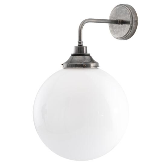 Pelagia Opal Globe Wall Light 30cm IP44