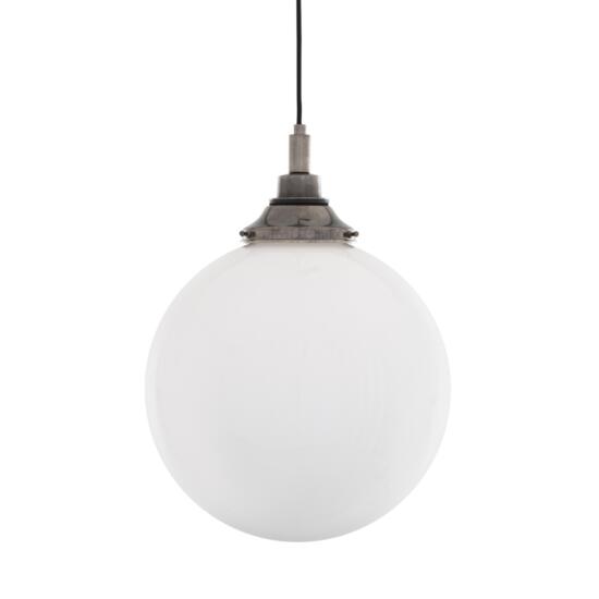 Pelagia Opal Globe Bathroom Pendant Light 30cm IP44