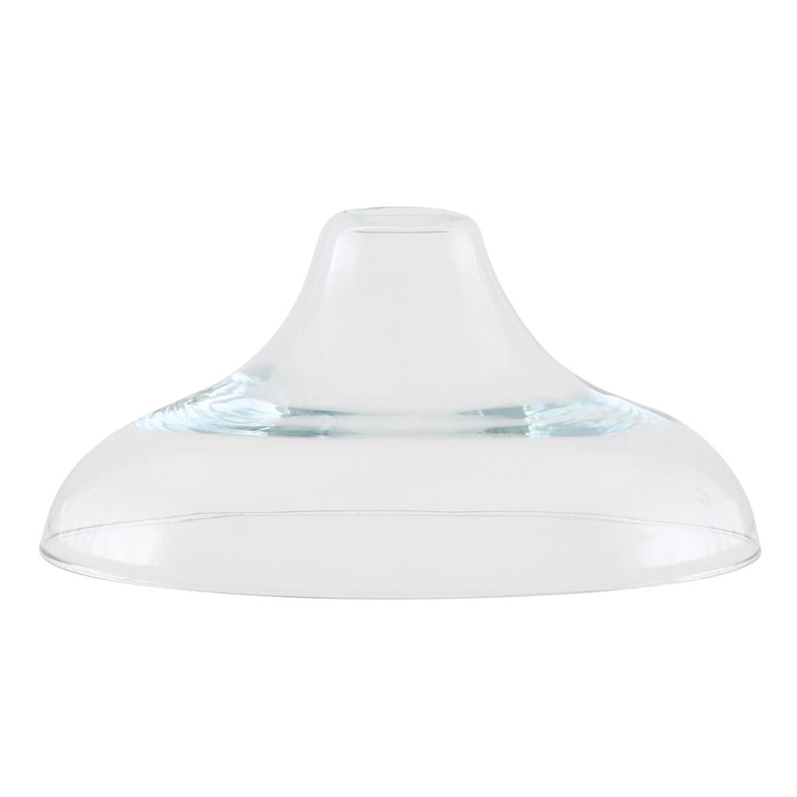 Clear Railway Glass Lamp Shade 37cm main product image