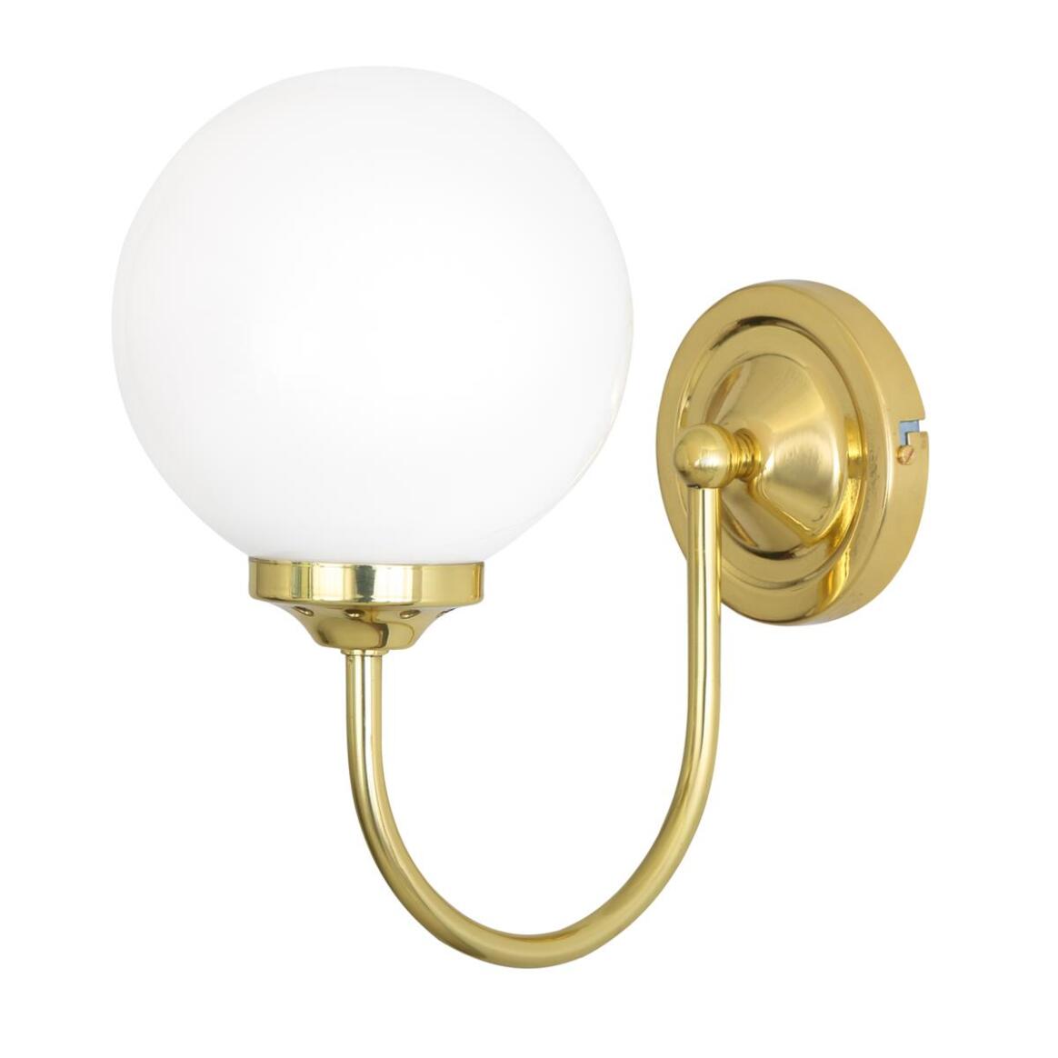 Bragan Opal Globe Wall Light 14cm IP20 main product image