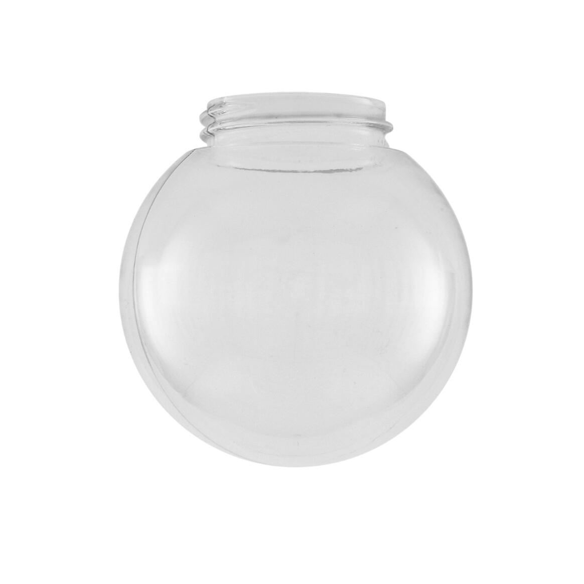 Clear Threaded Globe Glass Lamp Shade 15cm main product image