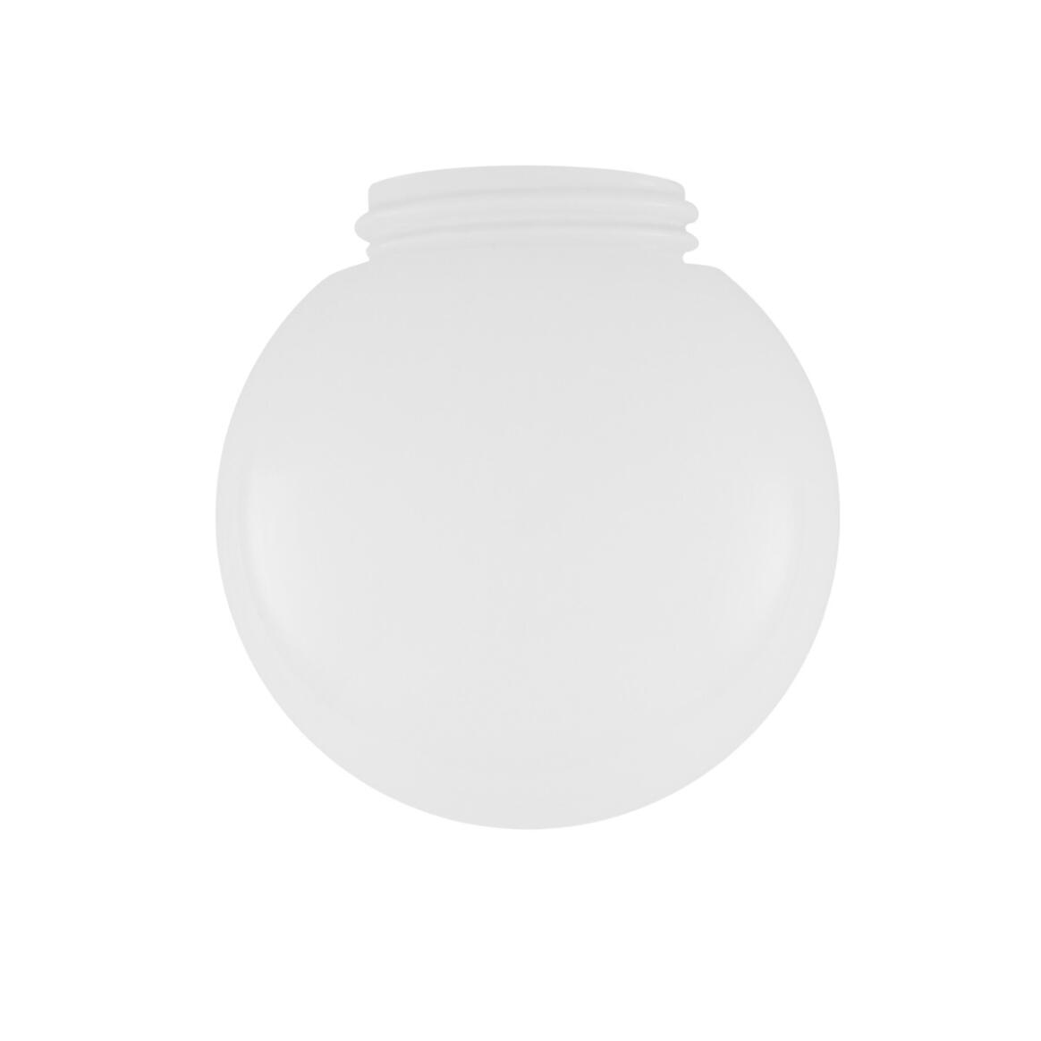 Opal Threaded Globe Glass Lamp Shade 15cm main product image