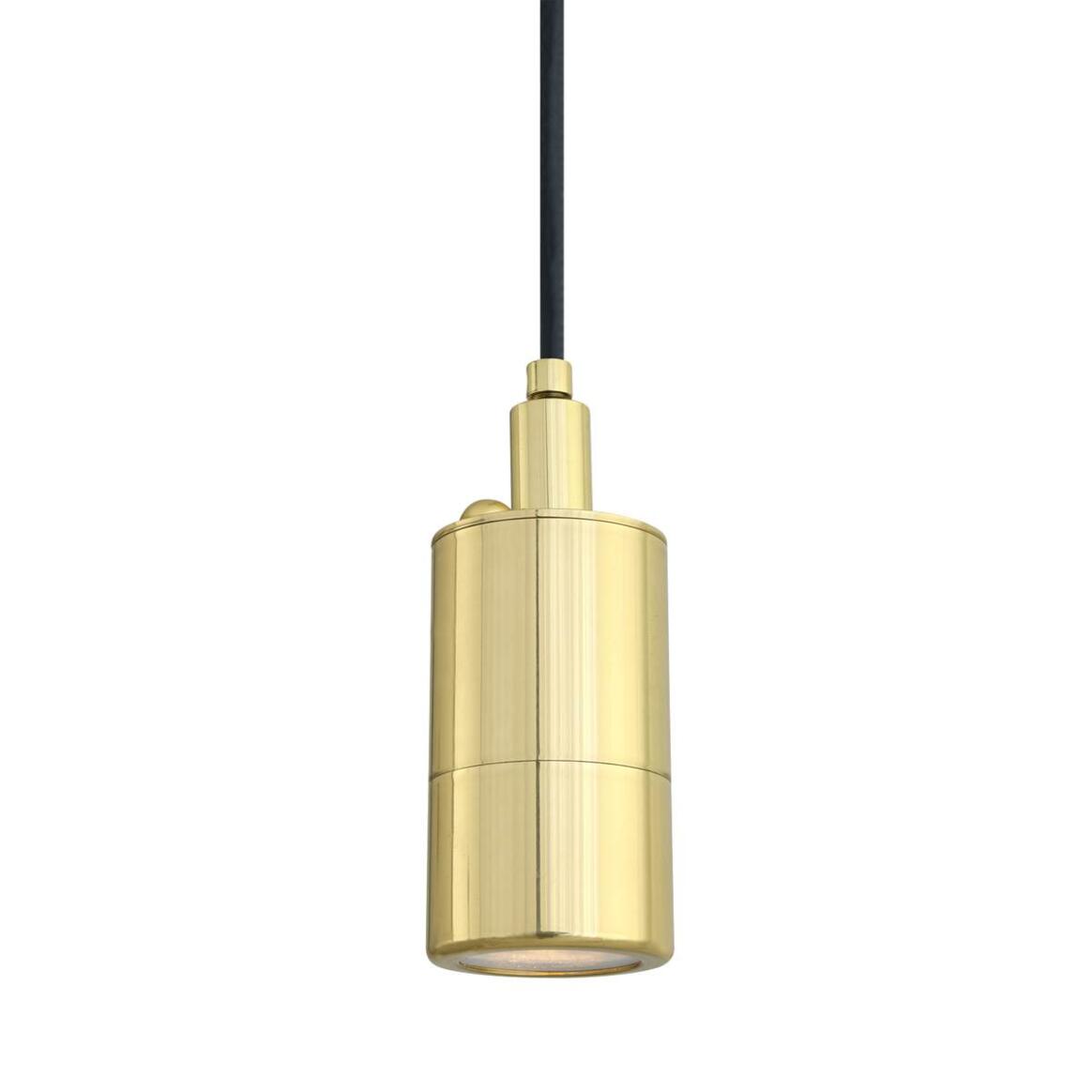 Ennis Brass Bathroom Pendant Spotlight 6.3cm IP44 / IP65 main product image