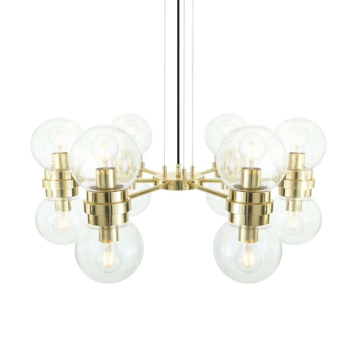 Eske Modern Globe Chandelier, Six-Arm main product image