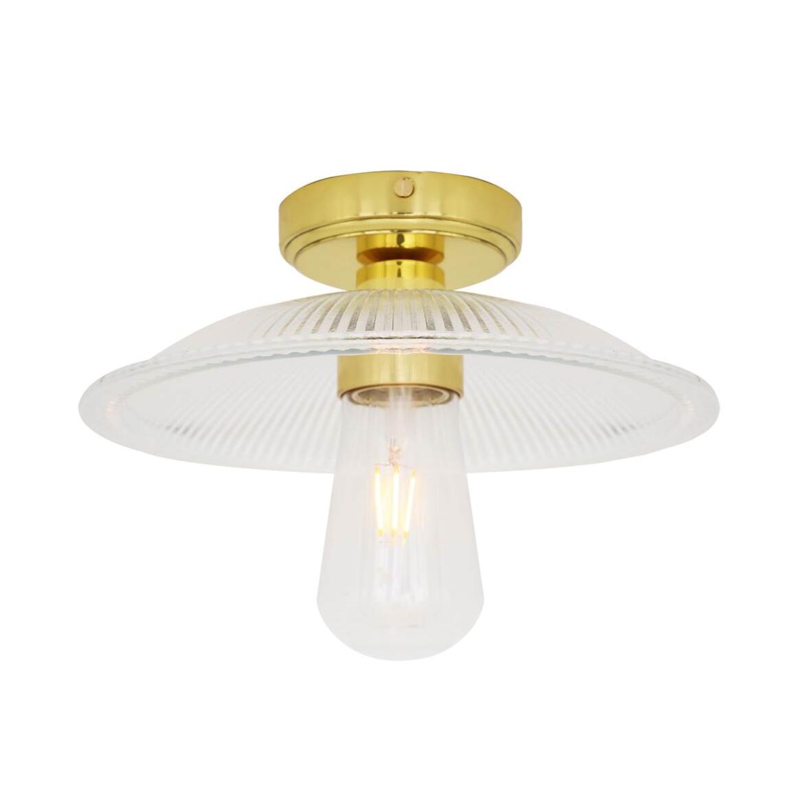 Gal Prismatic Ceiling Light IP65 main product image