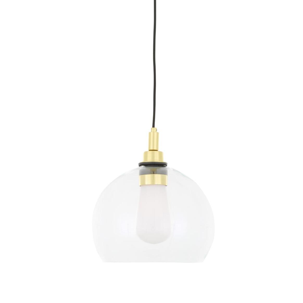 Leith Open Globe Bathroom Pendant Light 25cm IP65 main product image