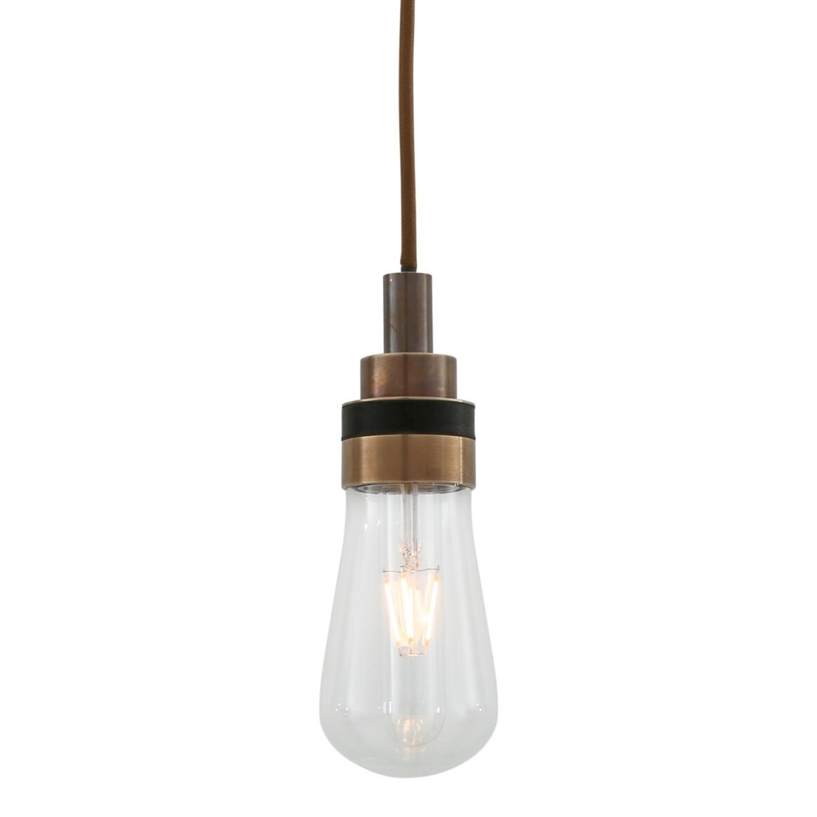Bo Glass Bathroom Pendant Light 22cm IP65 main product image