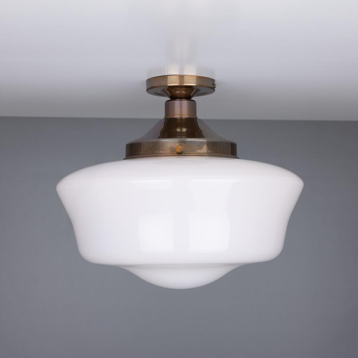 Schoolhouse Traditional Flush Ceiling Light 35cm IP20 main product image