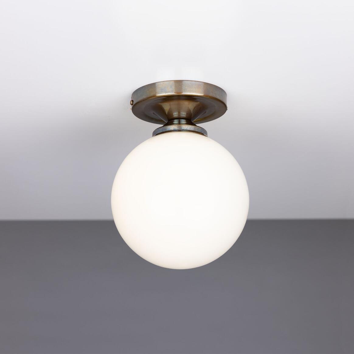 Yaounde Flush Globe Ceiling Light 14cm IP20 main product image