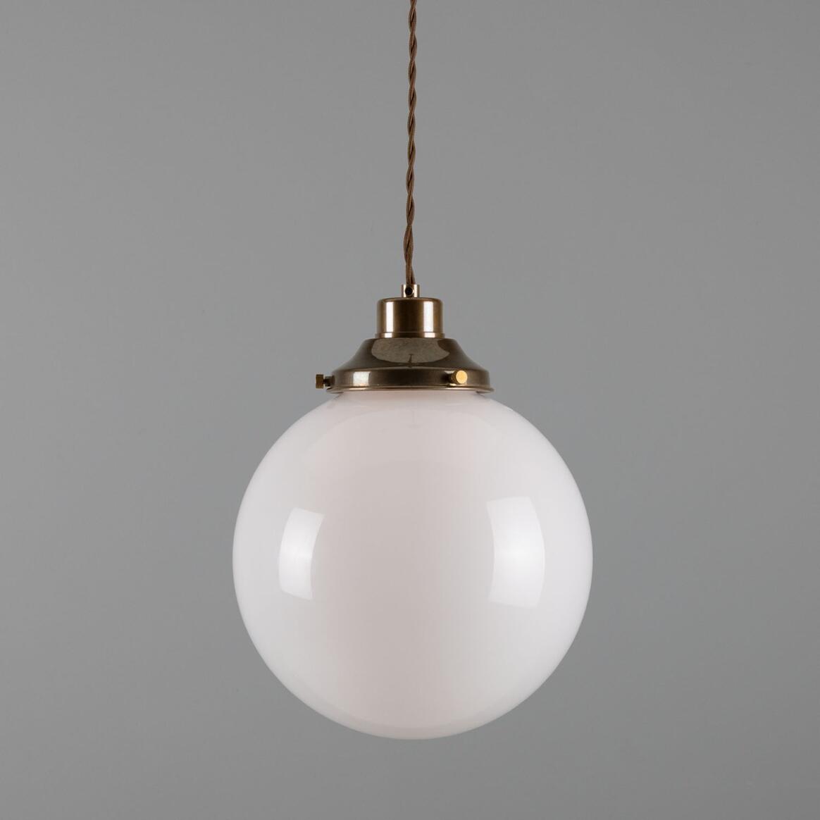 Gentry Opal Globe Pendant Light 25cm IP20 main product image