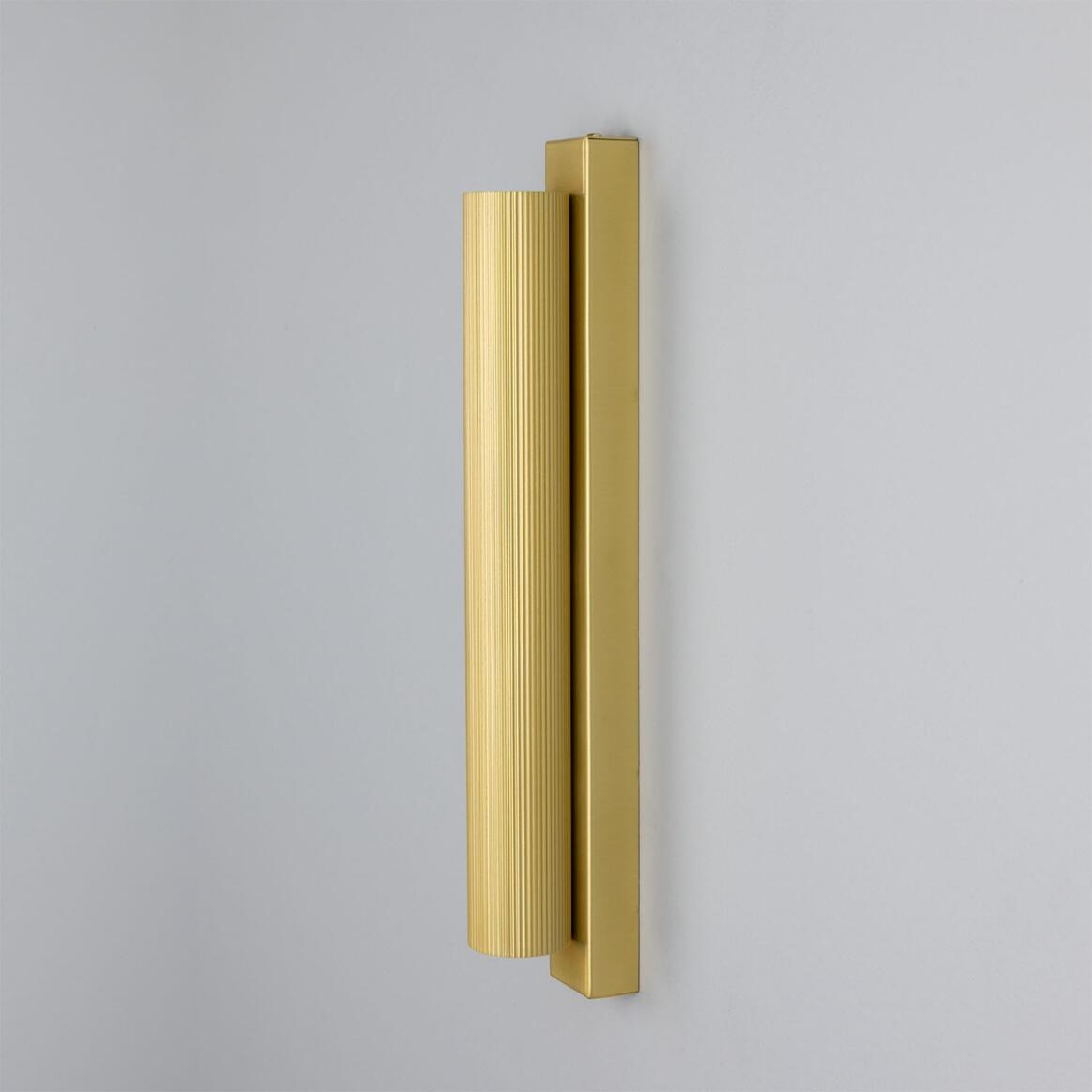 Royce Modern Brass Wall Light 40cm IP20 main product image