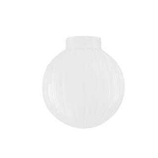 Prismatic Threaded Glass Globe Lamp Shade 12cm