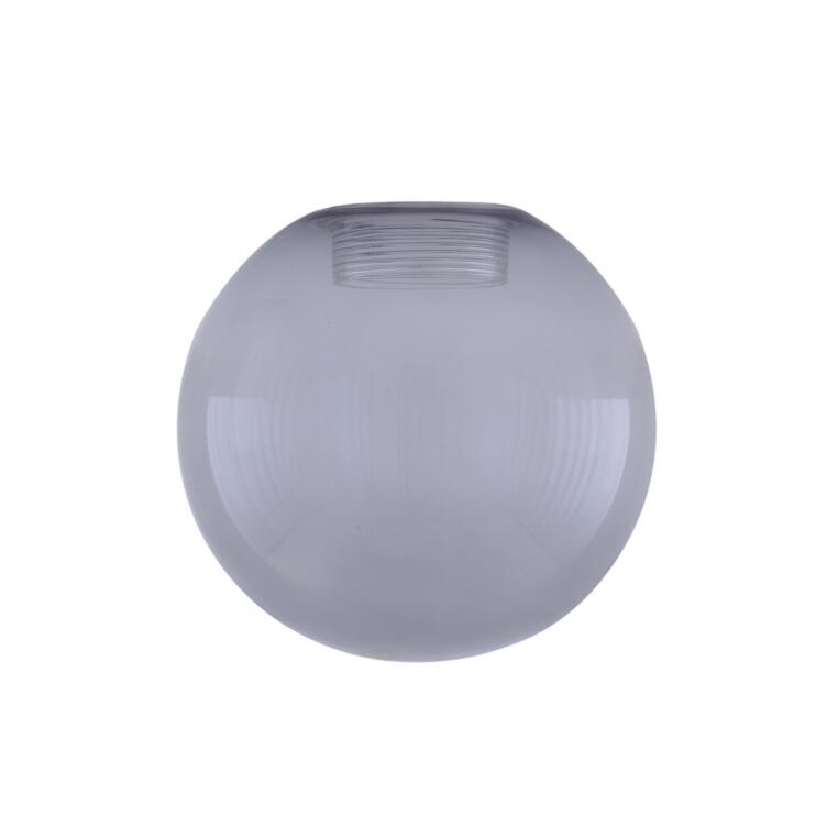 Smoked Glass Globe 17cm, Internal Thread
