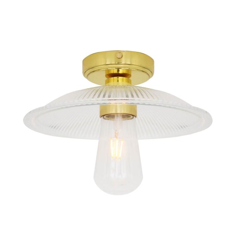 Gal Prismatic Ceiling Light IP65