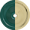 Powder-Coated Racing Green / Natural Brass
